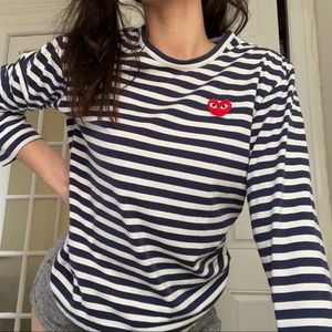 COMME DES GARÇONS STRIPED LONGSLEEVE